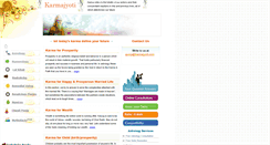 Desktop Screenshot of karmajyoti.com